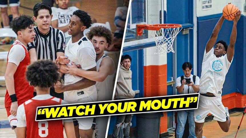 They Talked CRAZY To #2 Ranked PG Brandon McCoy Jr. & He SNAPPED!