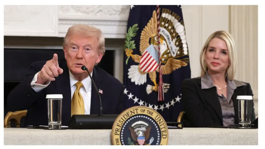 ‘This Is OK?’: Trump Gets Lost Mid-Question, Spirals Into an Offensive Rant, Then Orders Pam Bondi to Save Him — But Somehow Makes It Even Worse ‘This Is OK?’: Trump Gets Lost Mid-Question, Spirals Into an Offensive Rant, Then Orders Pam Bondi to Save Him — But Somehow Makes It Even Worse