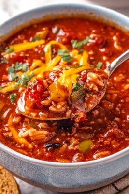 Hearty Stuffed Pepper Soup Hearty Stuffed Pepper Soup