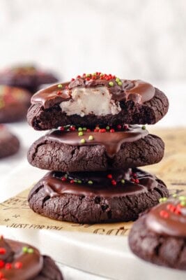 Hot Chocolate Cookies Hot Chocolate Cookies
