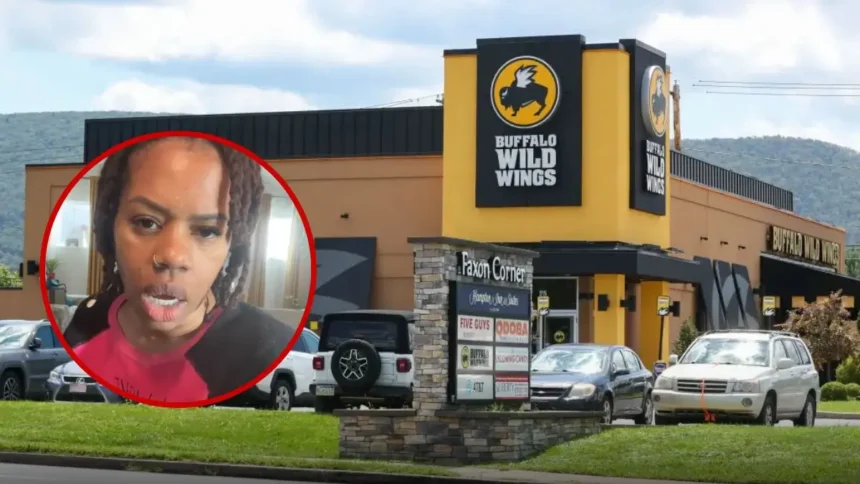 ‘The Audacity’: Black Couple Sues Buffalo Wild Wings for $5 Million After Ordering Takeout, Then Finding Racial Slur on Their Receipt ‘The Audacity’: Black Couple Sues Buffalo Wild Wings for $5 Million After Ordering Takeout, Then Finding Racial Slur on Their Receipt