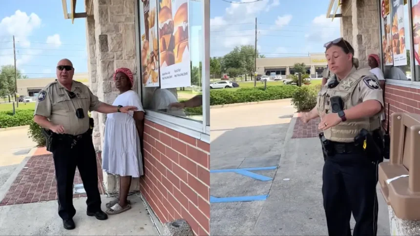 ‘Would You Like to Be Detained?’: Louisiana Cops Spark Outrage After They Threaten Black Woman Filming Mother’s Arrest Over Minor Traffic Ticket ‘Would You Like to Be Detained?’: Louisiana Cops Spark Outrage After They Threaten Black Woman Filming Mother’s Arrest Over Minor Traffic Ticket