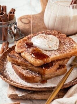 Eggnog French Toast Eggnog French Toast