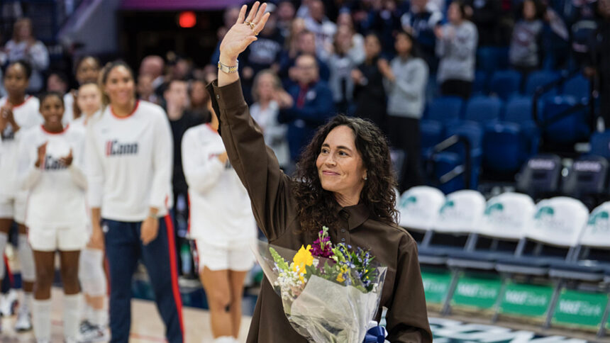 NCAAW: UConn Retires Sue Bird’s Jersey No NCAAW: UConn Retires Sue Bird’s Jersey No. 10, Who’s Next?