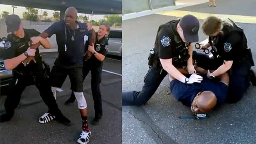 ‘Stay on the Ground!’: Black Arizona Father Who Was Handcuffed After Calling 911 to Report His Daughter’s Abduction, Then Fired from His Job Sues ‘Stay on the Ground!’: Black Arizona Father Who Was Handcuffed After Calling 911 to Report His Daughter’s Abduction, Then Fired from His Job Sues