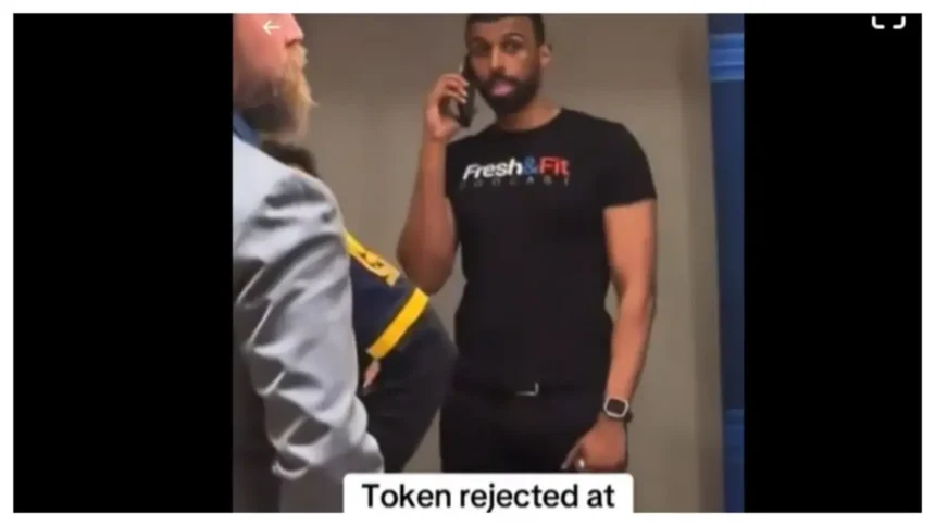 ‘The Humiliation’: Black Podcaster Finds Out The Hard Way How Bigoted TPUSA Really Is After He’s Blocked From Entering Event In Cringe Video ‘The Humiliation’: Black Podcaster Finds Out The Hard Way How Bigoted TPUSA Really Is After He’s Blocked From Entering Event In Cringe Video