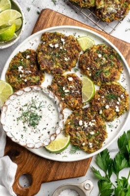 Gluten-Free Vegan Zucchini Fritters Gluten-Free Vegan Zucchini Fritters