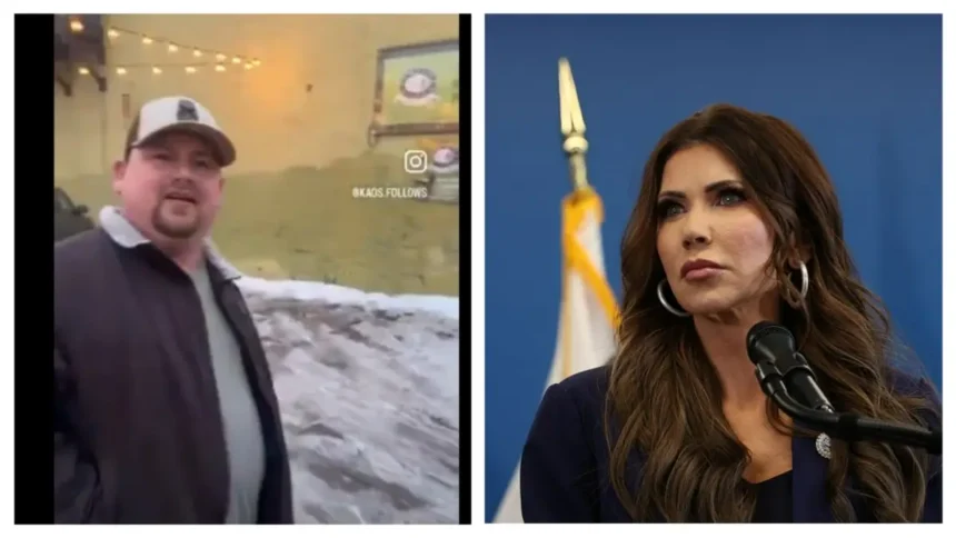 ‘Make Them Scared!’: Man Confronted in Minnesota Over Racist Tattoo, Unravels On Camera — Then One Question for Kristi Noem Blows Up Online Days Later
