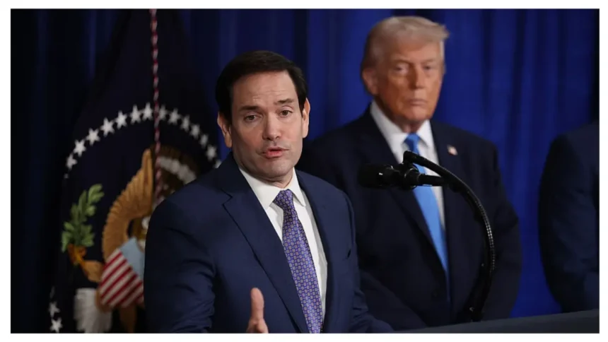 ‘This Never Ends Well’: Rubio’s Fast-Talking Defense Crashes Out, Tries to Muscle Past Reporter — Until His Defense Slips and Trump’s Endgame Spills Out ‘This Never Ends Well’: Rubio’s Fast-Talking Defense Crashes Out, Tries to Muscle Past Reporter — Until His Defense Slips and Trump’s Endgame Spills Out
