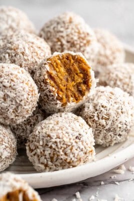 No Bake Carrot Cake Energy Bites No Bake Carrot Cake Energy Bites