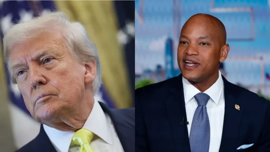 ‘We Are All This Lady!’: A Fed-Up Wes Moore Tries to Keep It Polite About Trump — Then Three Words Slip Out and the Woman Behind Him Can’t Hide the Look On Her Face ‘We Are All This Lady!’: A Fed-Up Wes Moore Tries to Keep It Polite About Trump — Then Three Words Slip Out and the Woman Behind Him Can’t Hide the Look On Her Face