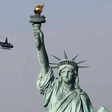 Give Me Your Tired, Your Poor, Your Unruly Theater Kids: Statue of Liberty Arrested at ‘No Kings’ Rally