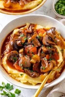 Mushroom Bourguignon Mushroom Bourguignon