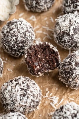 No Bake Brownie Energy Bites No Bake Brownie Energy Bites