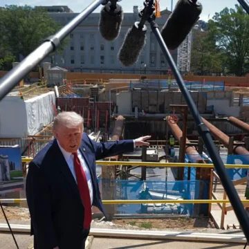 ‘A New Six Flags?’: Trump’s $60 Million Birthday Circus Is Already Taking Over the White House Lawn — and the Leaked Photos Have People Stunned ‘A New Six Flags?’: Trump’s $60 Million Birthday Circus Is Already Taking Over the White House Lawn — and the Leaked Photos Have People Stunned