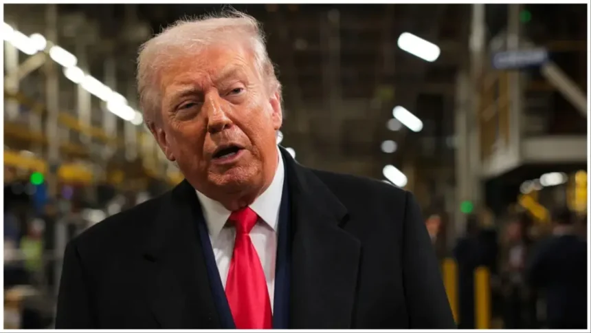 ‘Hanging On… For Dear Life’: Trump Looks Beat as Shocking Physical Struggle Caught on Camera in Viral Clip ‘Hanging On… For Dear Life’: Trump Looks Beat as Shocking Physical Struggle Caught on Camera in Viral Clip