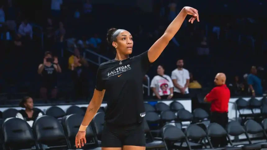 MVP, Again? A'ja Wilson Makes 45-Point Statement MVP, Again? A’ja Wilson Makes 45-Point Statement