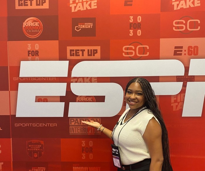 Rhoden Fellowship brought Morgan State student into rooms she once only imagined Rhoden Fellowship brought Morgan State student into rooms she once only imagined