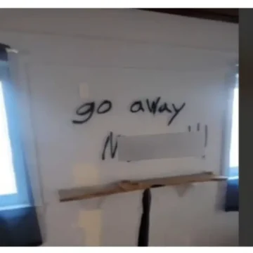 Someone Waited Until a Michigan Family Was Days Away From Moving Out to Break In and Paint ‘Go Away N-Word’ On Walls — Now the FBI Is Weighing Hate Crime Charges Someone Waited Until a Michigan Family Was Days Away From Moving Out to Break In and Paint ‘Go Away N-Word’ On Walls — Now the FBI Is Weighing Hate Crime Charges