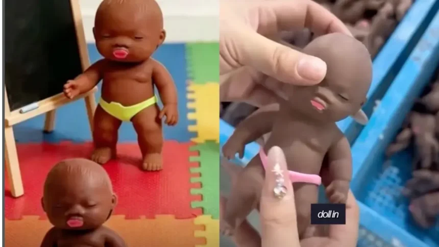‘The White One Looks More Human’: China Has a Viral Trend Built Around Brutalizing a Black Baby Doll, and the Videos Coming Out Are Deeply Disturbing ‘The White One Looks More Human’: China Has a Viral Trend Built Around Brutalizing a Black Baby Doll, and the Videos Coming Out Are Deeply Disturbing