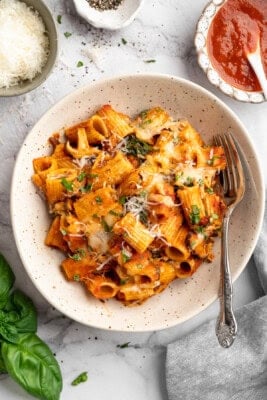 Vegan Cheesy Pasta Bake Vegan Cheesy Pasta Bake