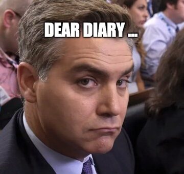 Water Log: Jim Acosta Vies for ‘Swimmy’ Award in Aquatic ‘Journalism’ With Latest Reflecting Pool Report