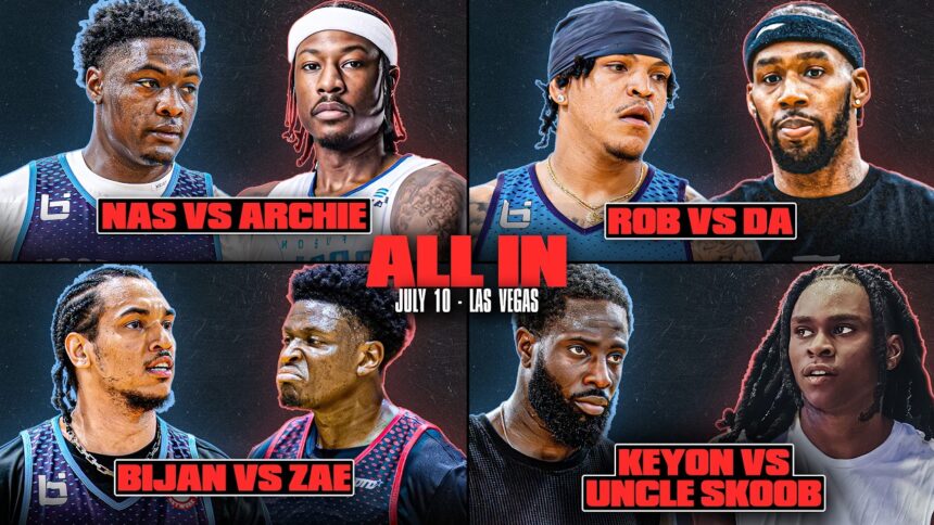 Ballislife ALL IN Las Vegas 1v1 LIVE LOG: Results, Updates (July 10) Ballislife ALL IN Las Vegas 1v1 LIVE LOG: Results, Updates (July 10)