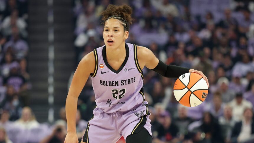 For Golden State Valkyries’ Veronica Burton, finding her peace is the key to making progress on the court
