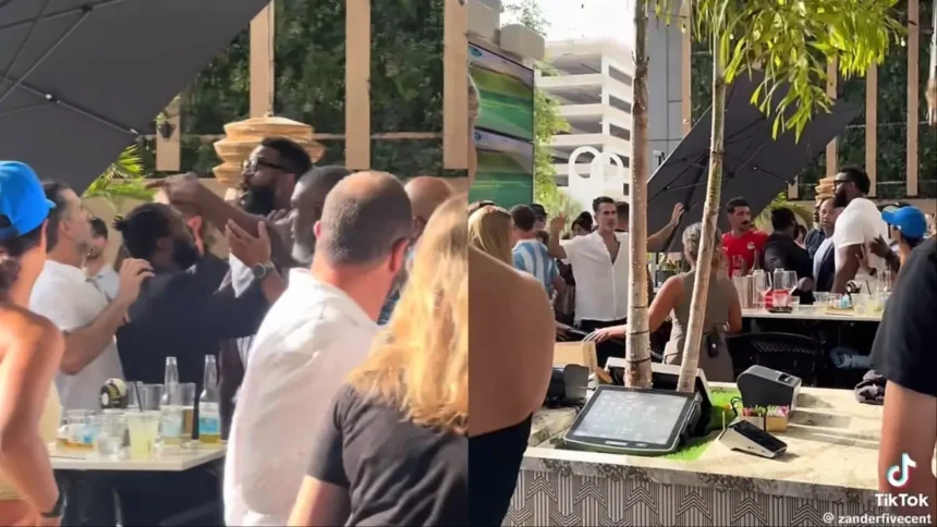 ‘Found Out Real Quick’: Black Men Nearly Come to Blows with Argentina Fans at Atlanta Bar After Witnesses Say Racial Comment Was Made ‘Found Out Real Quick’: Black Men Nearly Come to Blows with Argentina Fans at Atlanta Bar After Witnesses Say Racial Comment Was Made