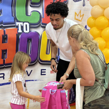 Goal-Oriented Julian Strawther Gives Back To Local Youth Goal-Oriented Julian Strawther Gives Back To Local Youth