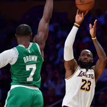 In LeBron James, Jaylen Brown finally gets the perfect running mate
