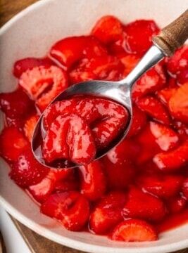 Macerated Strawberries