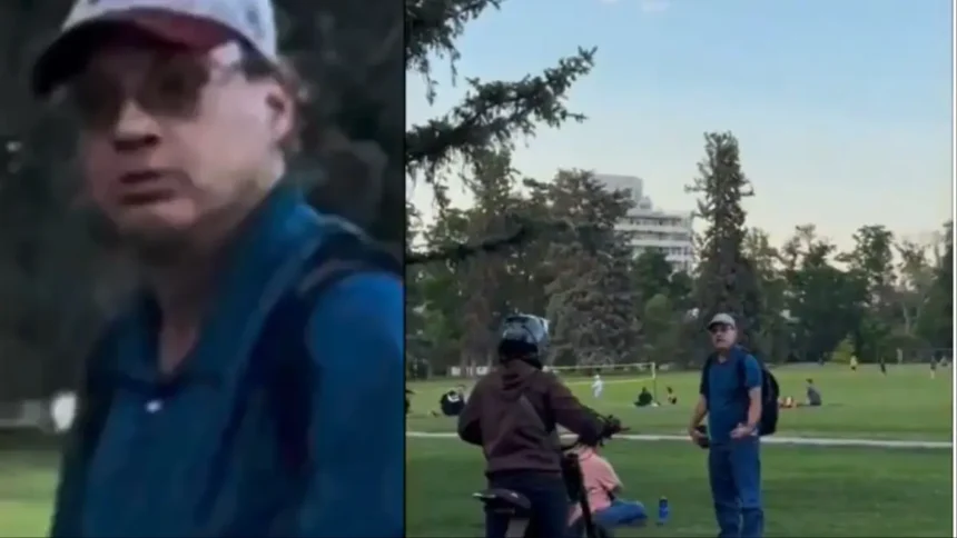 ‘Stand By It’: White Parkgoer Boldly Calls Black Man the N-Word, But Can’t Get Away Fast Enough Once He’s Called Out