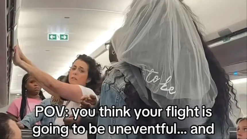 ‘The Audacity!’: White Woman Caught Taking Black Woman’s Wallet Tries to Play Innocent Until Bystanders Call Her Out—Then Airline Staff Get Involved