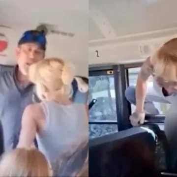 ‘Let Me Have My Kid!’: Video Shows California Mother Forcing Her Way Onto School Bus Through Window After Driver Refused to Release Children ‘Let Me Have My Kid!’: Video Shows California Mother Forcing Her Way Onto School Bus Through Window After Driver Refused to Release Children