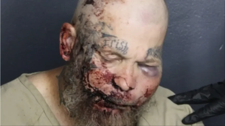 ‘Beat the Brakes Off Him!’: Florida Man Challenges Cop to a Fight Inside Hospital, Then Viral Booking Photo Shows How Badly It Went