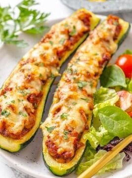 Stuffed Zucchini Boats Stuffed Zucchini Boats