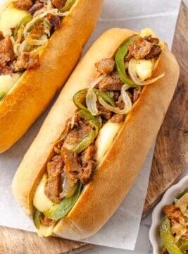 Soy Curl Philly Cheesesteak Soy Curl Philly Cheesesteak