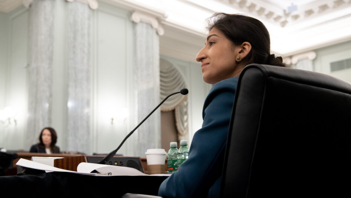 Lina Khan Named F.T.C. Chair by Biden