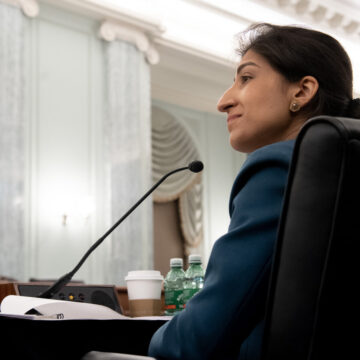 Lina Khan Named F.T.C. Chair by Biden