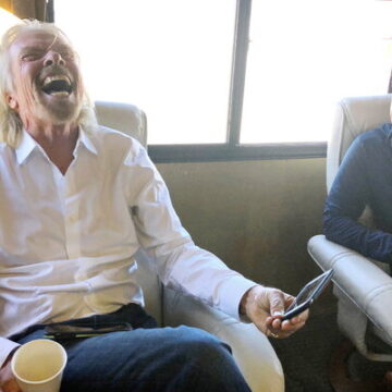Richard Branson Will Try to Beat Jeff Bezos to Space