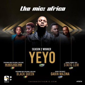 (BPRW) Award-Winning Music Competition The Mic: Africa Announces Season 2 Winners