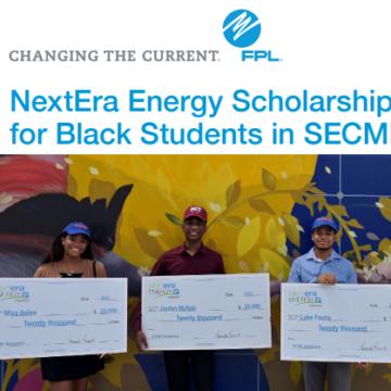 (BPRW) Apply NOW for The NextEra Energy Scholarship for Black Students in SECME