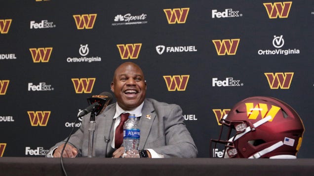 Eric Bieniemy’s opening press conference in Washington only proves he should be a head coach right now