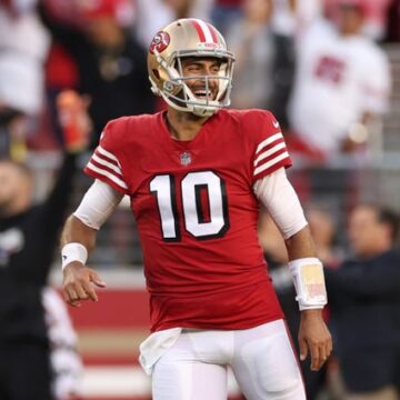 Jimmy Garoppolo has a new home, not too far from his previous one