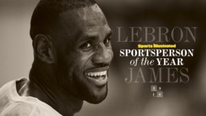 LeBron James is the 2016 Sports Illustrated Sportsperson of the Year