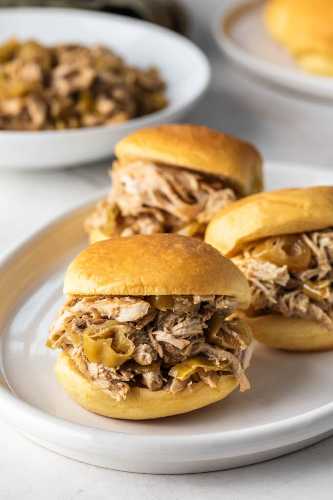 Mississippi Chicken Sliders Mississippi Chicken Sliders