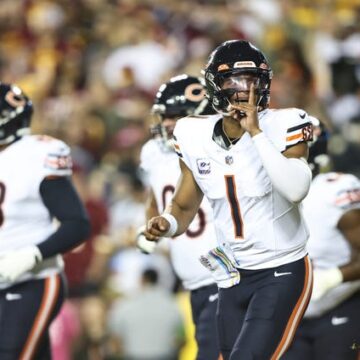 Never play the Bears on a day when a team legend dies. Everyone knows this