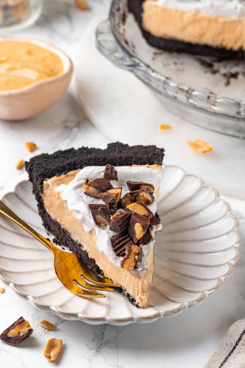 No-Bake Peanut Butter Pie