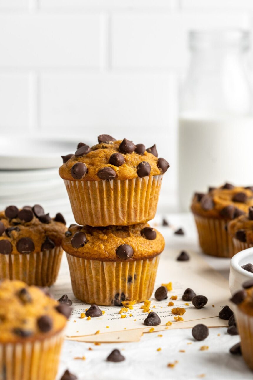 Pumpkin Chocolate Chip Muffins Pumpkin Chocolate Chip Muffins